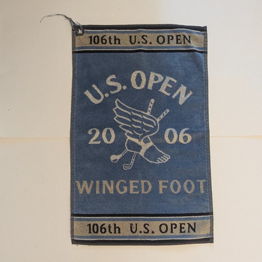 106th U.S. Open 2006 Winged Foot Commemorative Towel Cotton Made in Belgium